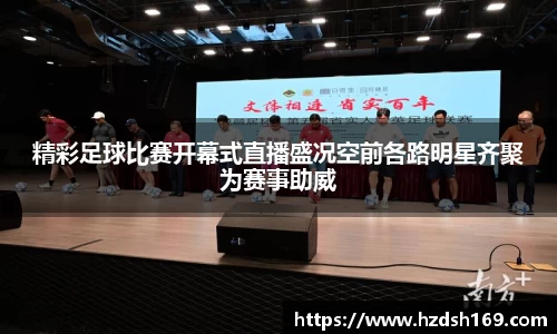 精彩足球比赛开幕式直播盛况空前各路明星齐聚为赛事助威